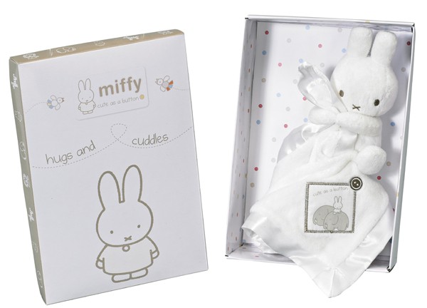 Babymoon Survey Miffy Cute as a Button Comfort Blanket