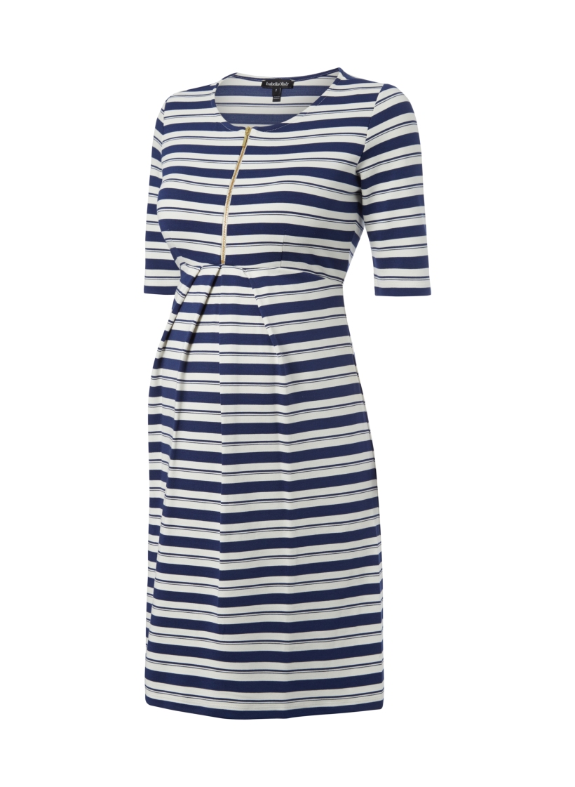 The Blue Beaumont Maternity Dress Isabella Oliver