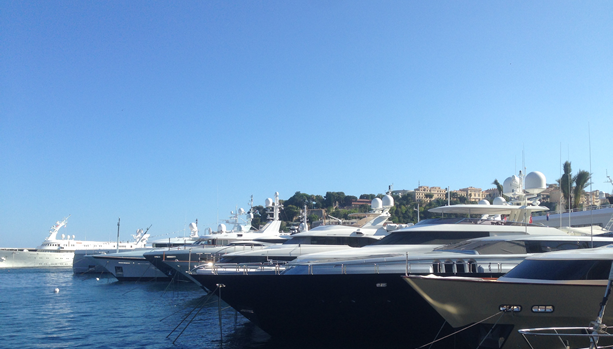 Yacht Watching in Monte Carlo