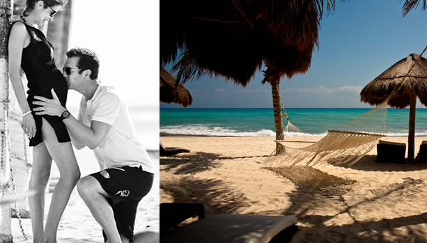 Babymoon Trends - Pregnancy Photo Session at Le Rêve Hotel & Spa, Mexico