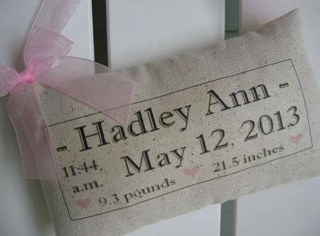 Newborn Door Hangers - Abundant Haven