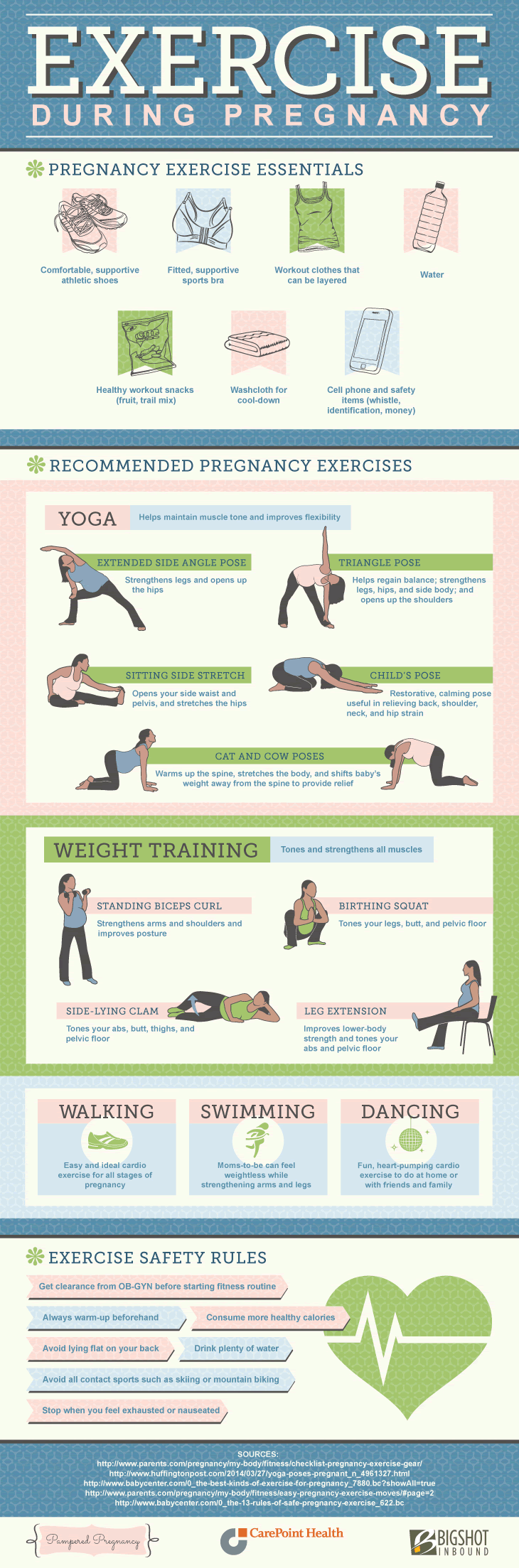 Pregnancy Exercises for Mom-to-Be
