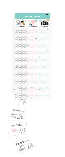 Pregnancy Calendar by DOIY Design