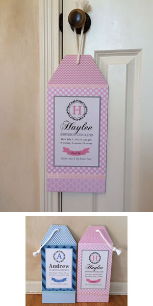 Newborn Door Hangers