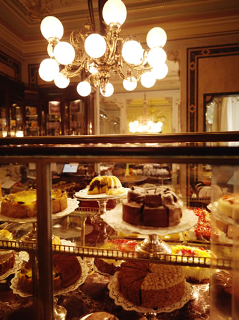 Pregnant in Vienna, Coffee House Demel