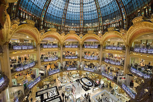 Romantic Weekend Breaks Pregnant in Paris - Galeries Lafayette