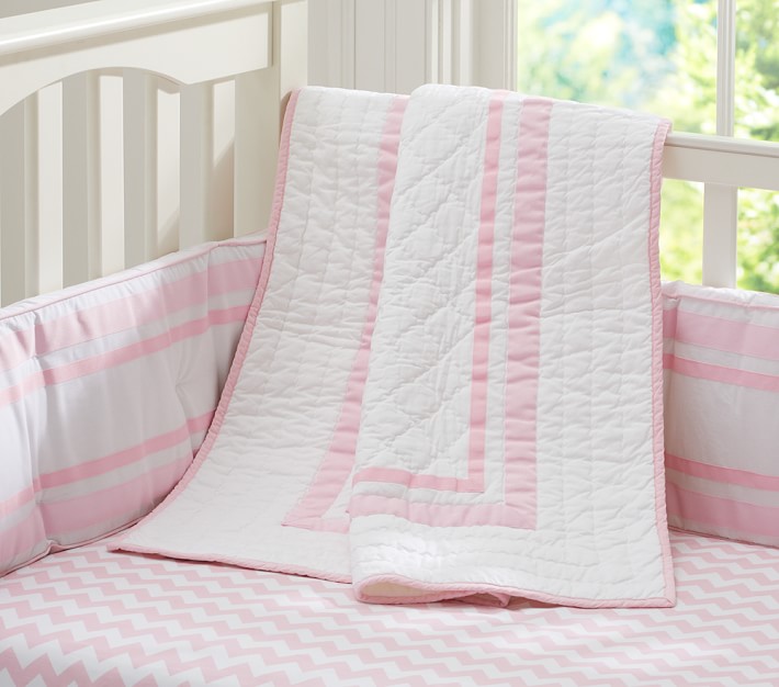 pottery barn harper crib bedding