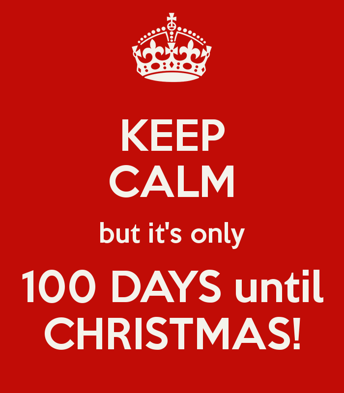 Image result for only 100 days till christmas