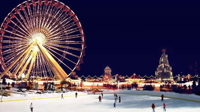 Pregnant in London - Hyde Park Winter Wonderland