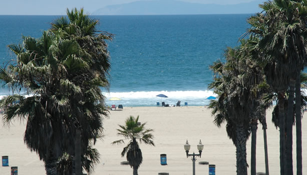 View from Room at Hyatt Regency Huntington Beach Resort and Spa. Credits : Ilonka Molijn