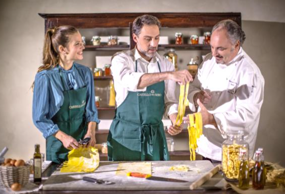 Babymoon Tuscany, Cooking Class at Castello del Nero Hotel & Spa