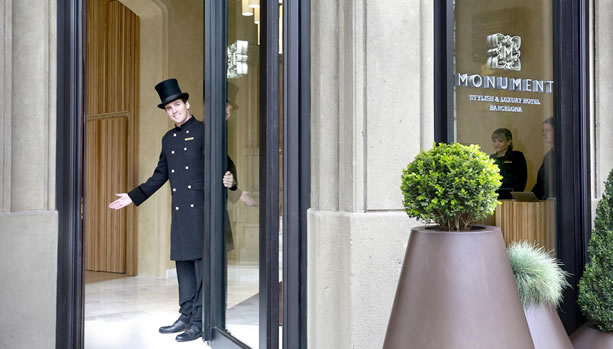 Barcelona Babymoon at Monument Hotel - welcome