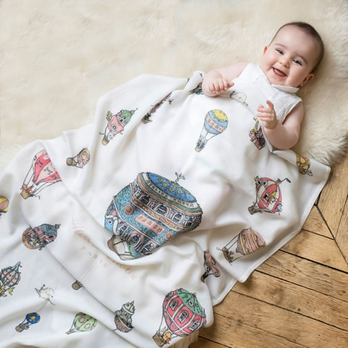 Atelier Choux Cashmere Baby Blanket