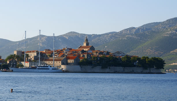 Croatia Babymoon at Lešic Dimitri Palace - Korčula town