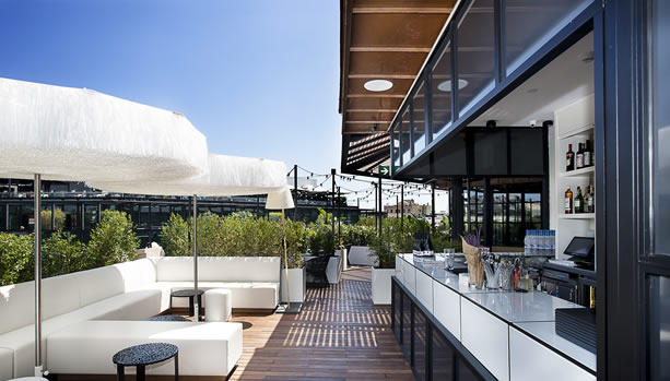 Barcelona Babymoon at Monument Hotel - Verbena Rooftop Bar