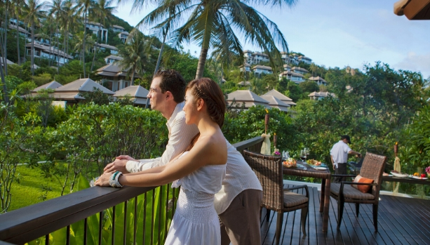 IN VILLA BBQ AT BANYAN TREE SAMUI