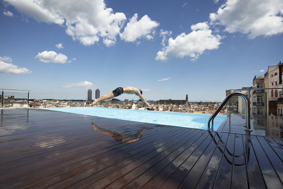 Barcelona Babymoon at Grand Hotel Central
