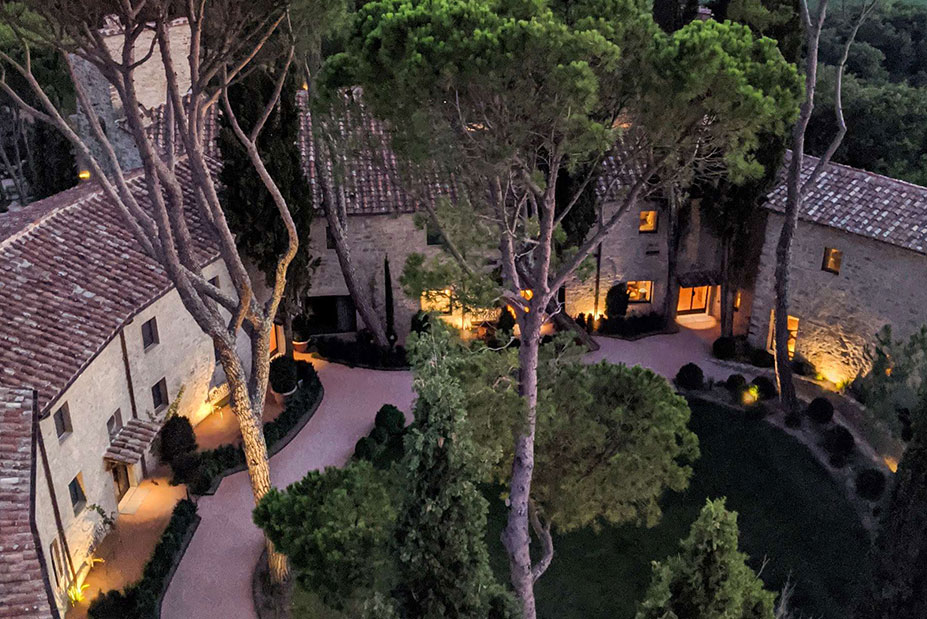 Umbria Babymoon at Hotel Castello di Reschio